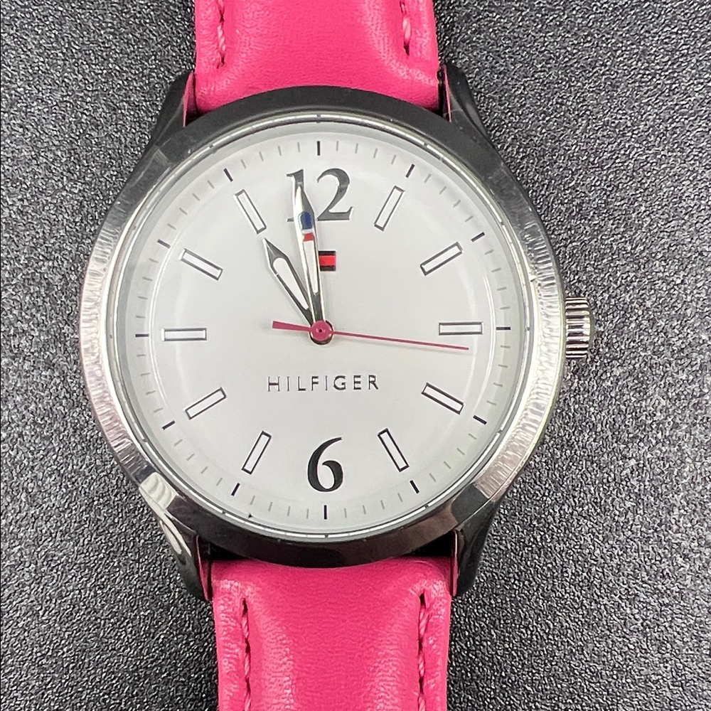 Vintage Pink Tommy Hilfiger Watch (Works, New Battery)